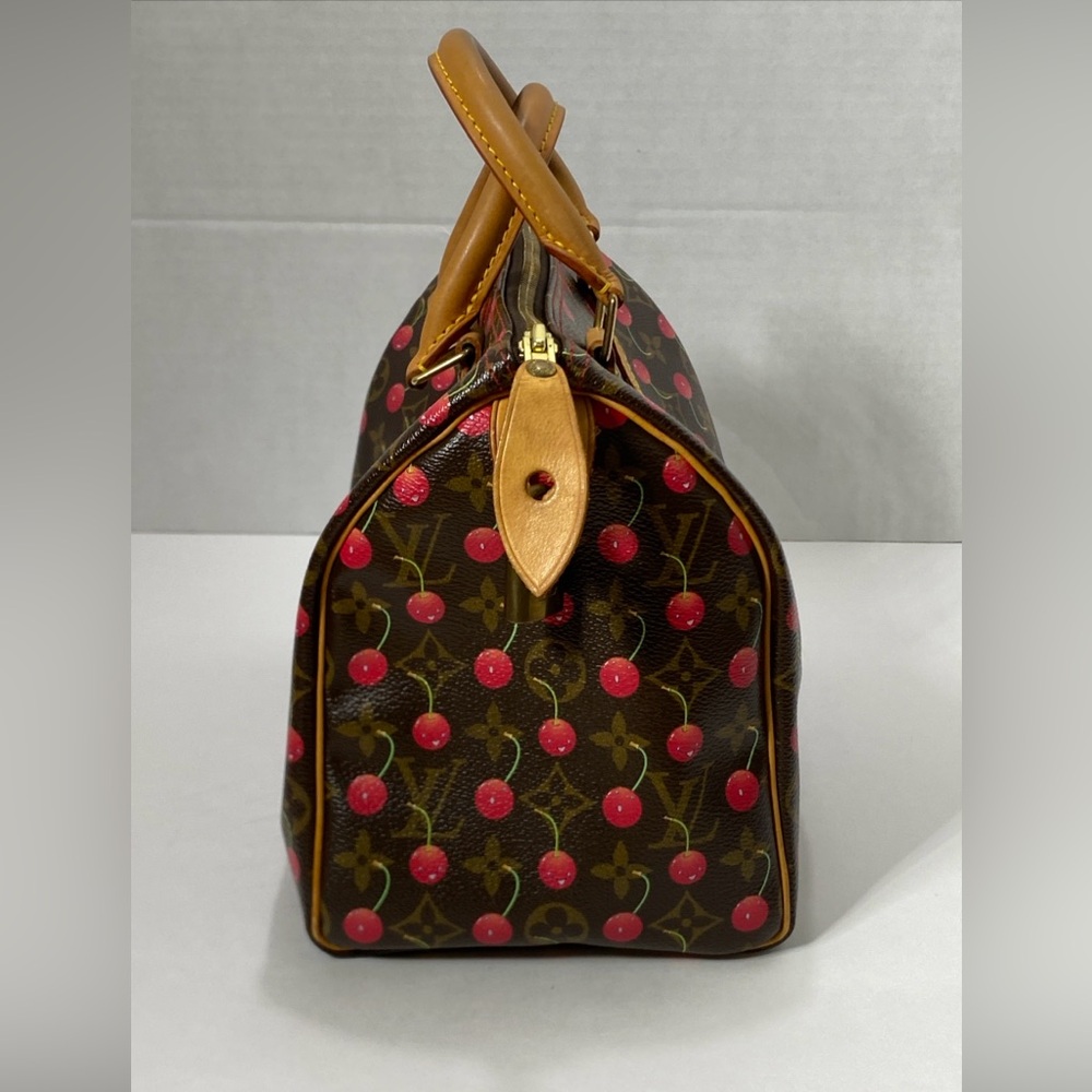 Louis Vuitton LV SPEEDY MONOGRAM CERISE BAG M95009 Cherry Murakami VGC PLS READ! - Picture 6 of 16
